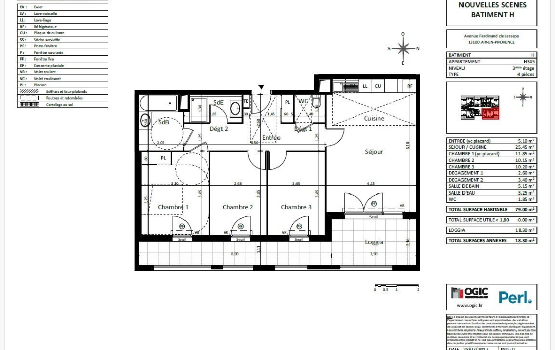 SAMY DELAGRANGE : Appartement | AIX-EN-PROVENCE (13100) | 80 m2 | 354 100 € 