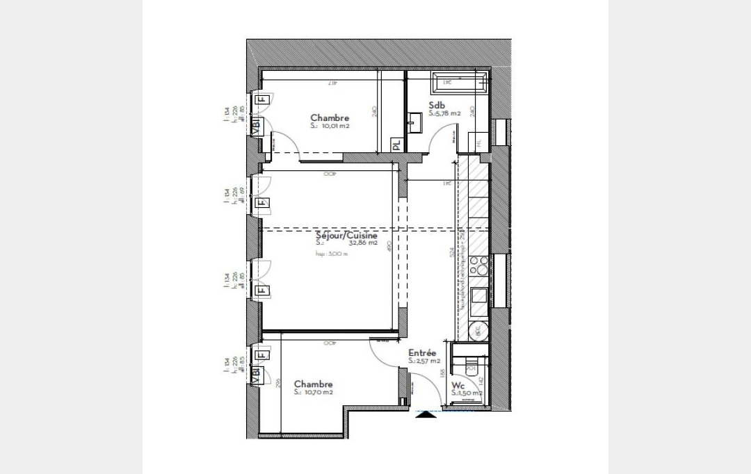 SAMY DELAGRANGE : Appartement | BORDEAUX (33000) | 64 m2 | 243 200 € 